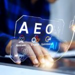 Answer,Engine,Optimization,Aeo,Concept,With,Programmer,Touch,On,Tablet